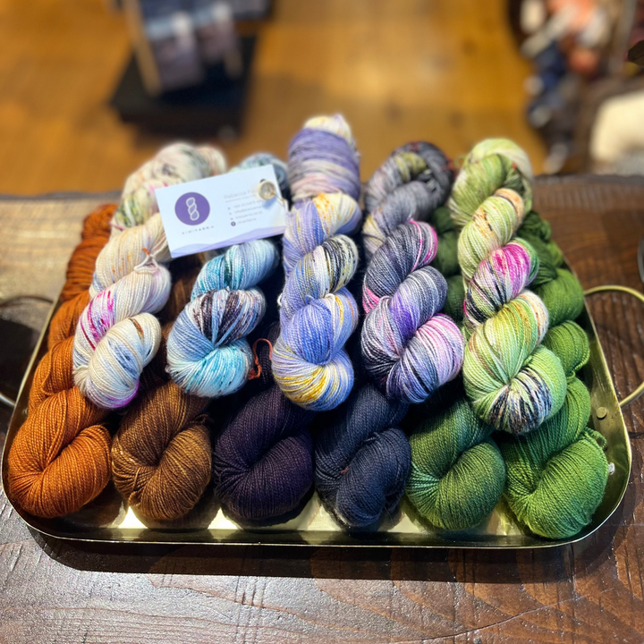 KiwiYarn-A High Twist Merino // 4ply