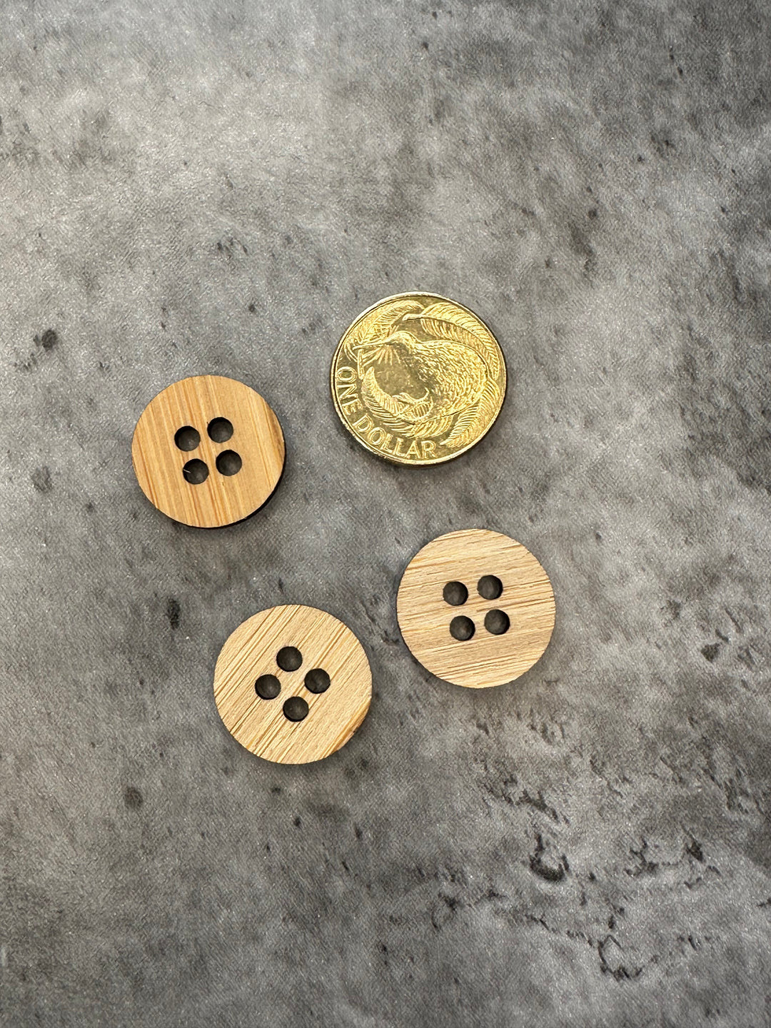 Wood Knitters Button Big - 20mm