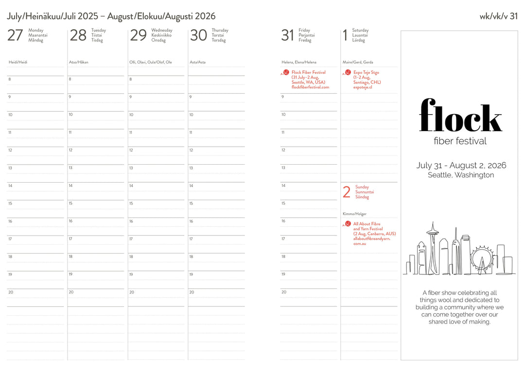 Knitter's Year 2026 | Brown // Laine