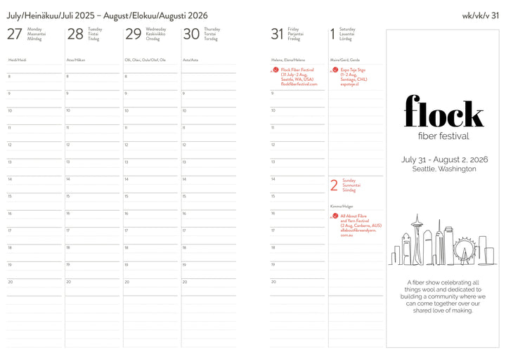 Knitter's Year 2026 | Brown // Laine