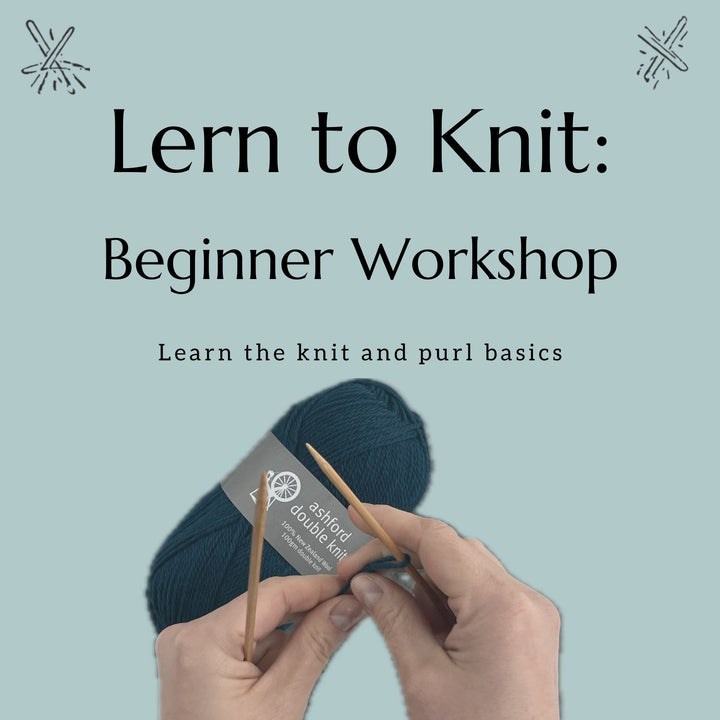 Learn to Knit: Beginner Workshop First weekend of the month
