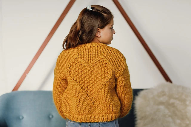 Mini Love Bomber by Purl Foundry - Printed Pattern