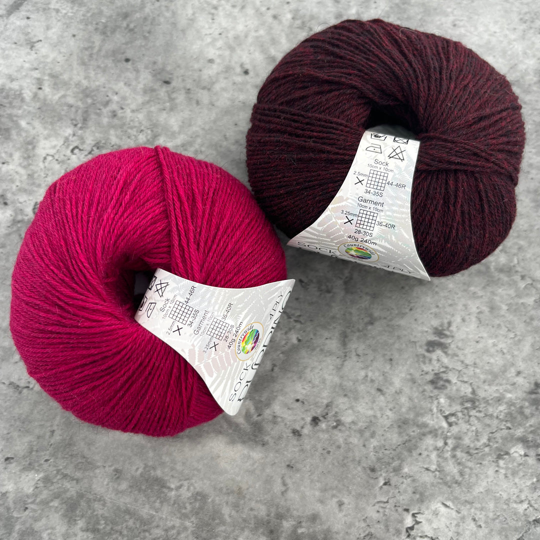 Socks Kit for Anjou Socks by Skeinny Dippin