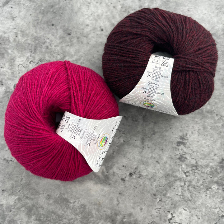 Socks Kit for Anjou Socks by Skeinny Dippin