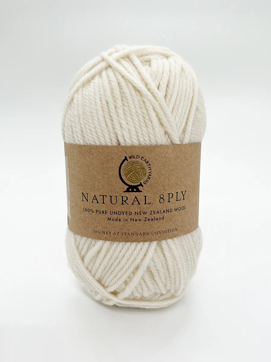 Wild Earth Yarns Natural Haunui // 8ply