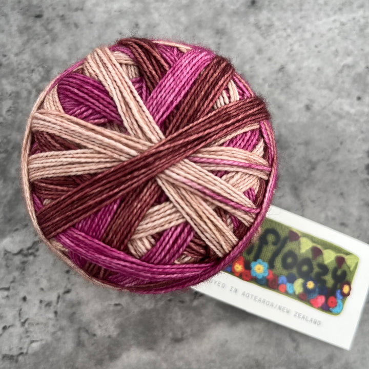 Yarnfloozy Workhorse Sock SELF STRIPING 4ply