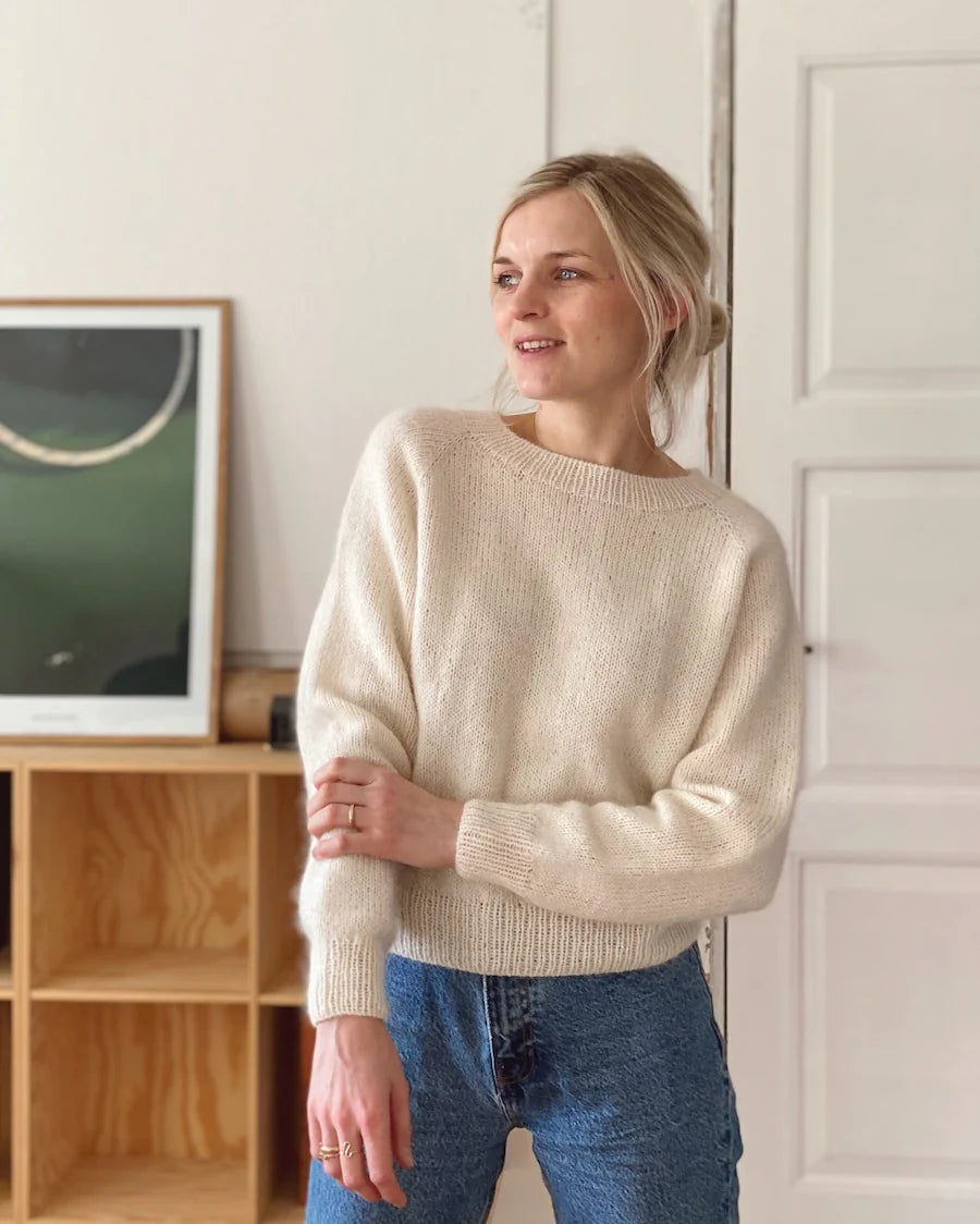 No Frills Sweater by Petite Knit - Printed Pattern