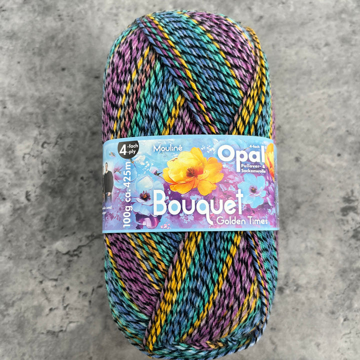 Opal Bouquet MOULINÉ Sock Yarn // 4ply