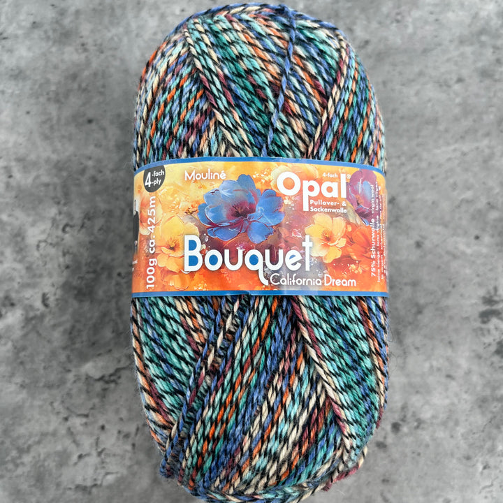 Opal Bouquet MOULINÉ Sock Yarn // 4ply