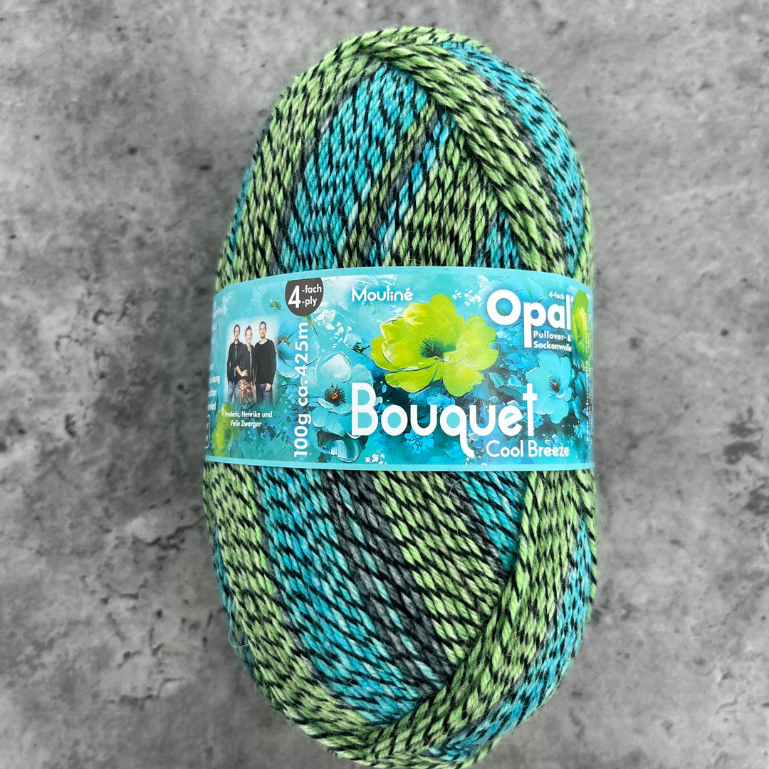 Opal Bouquet MOULINÉ Sock Yarn // 4ply