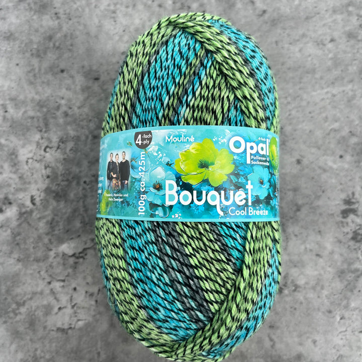 Opal Bouquet MOULINÉ Sock Yarn // 4ply