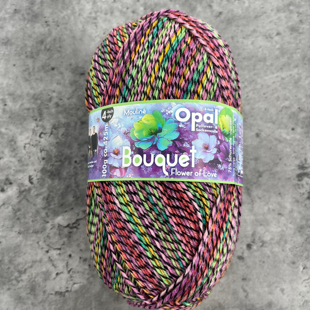 Opal Bouquet MOULINÉ Sock Yarn // 4ply