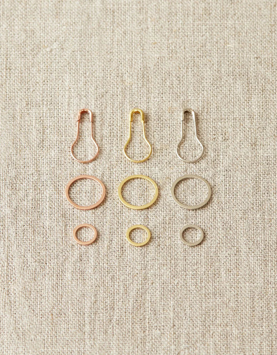 Cocoknits // Precious Metal Stitch Markers