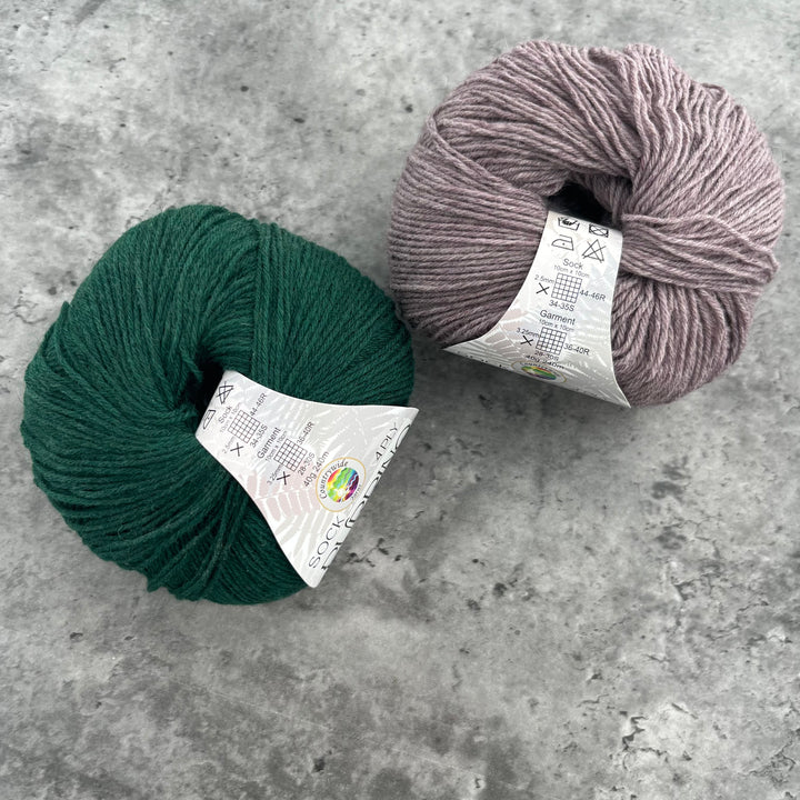 Socks Kit for Anjou Socks by Skeinny Dippin
