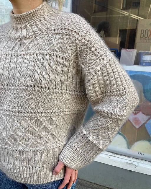 Ingrid Sweater by Petite Knit - Printed Pattern