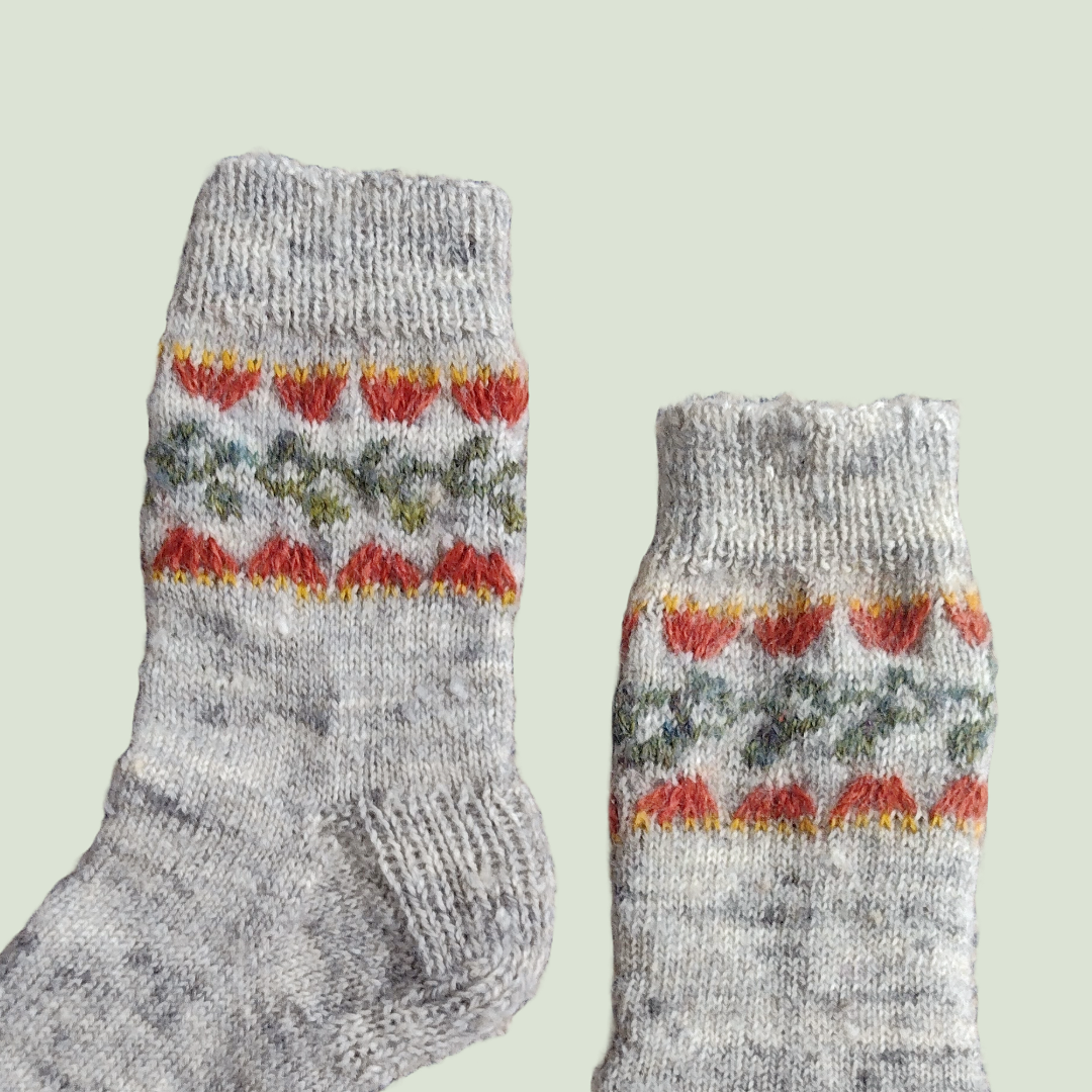 Pohutukawa Wreath Sock Kits