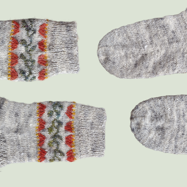 Pohutukawa Wreath Sock Kits