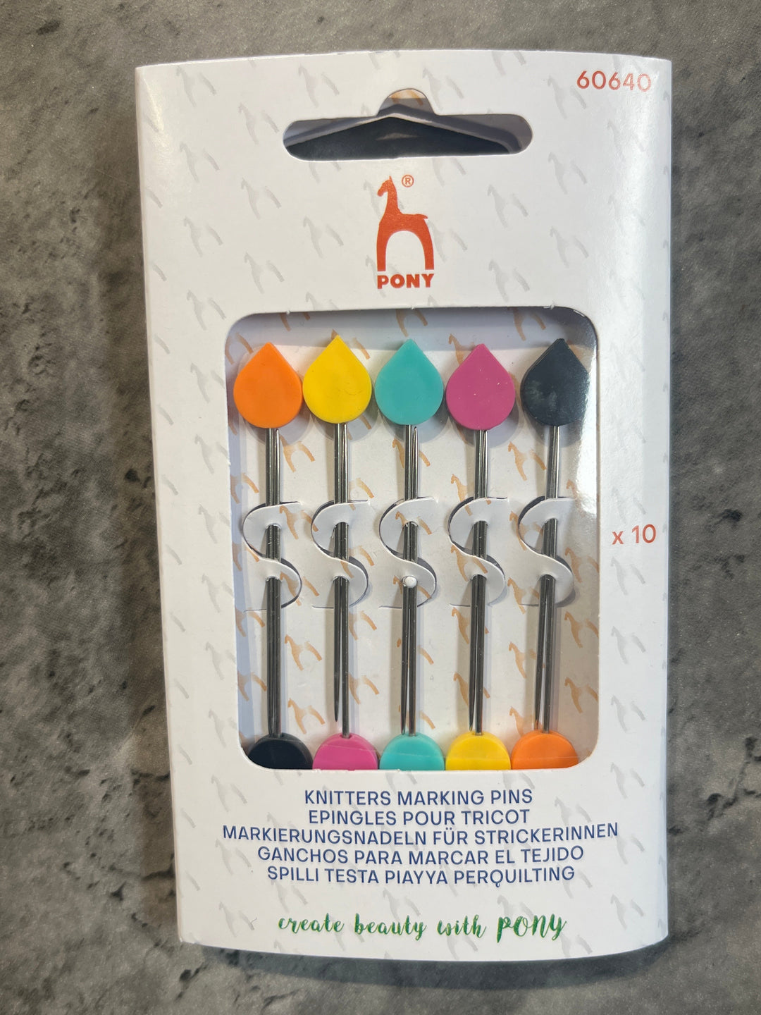 Pony Knitters Marking Pins