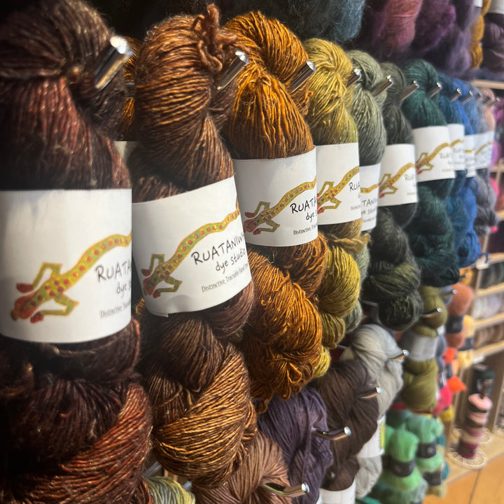 Ruataniwha Dye Studio Merino Linen // 4ply