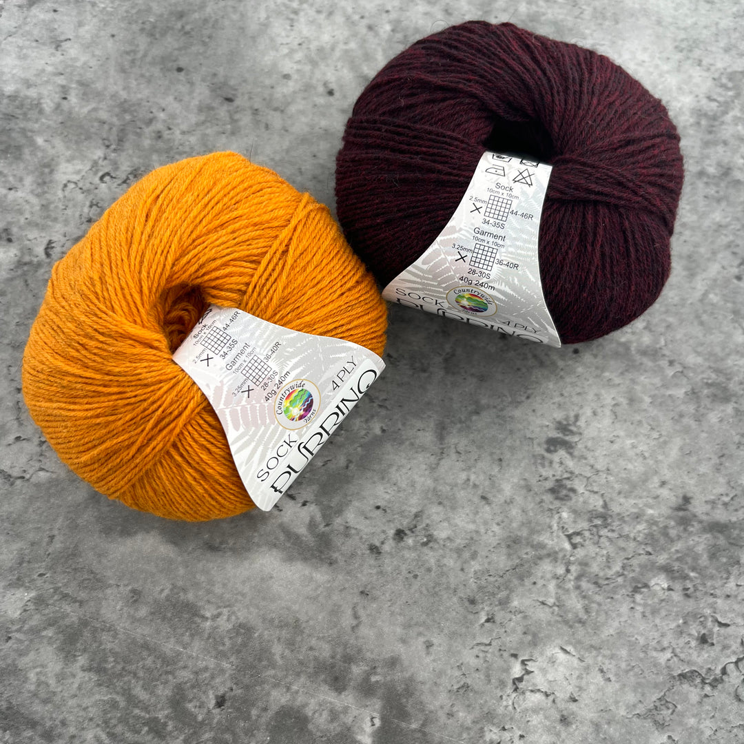 Socks Kit for Anjou Socks by Skeinny Dippin