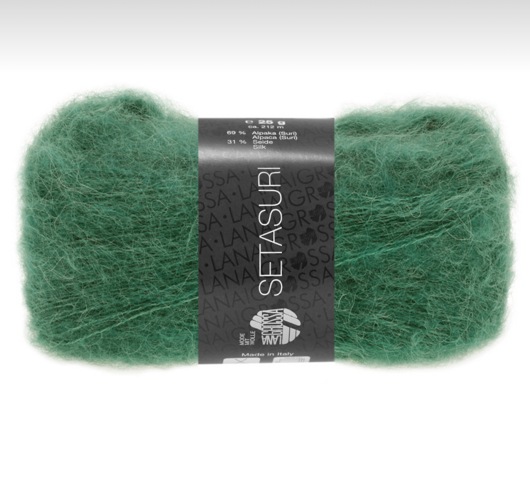 Lana Grossa // Setasuri Suri Alpaca Silk Yarn // 2ply