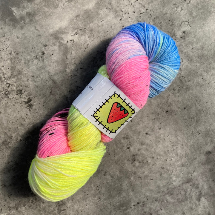 Strawberry Patches Yarns // Sock Yarn // 4ply