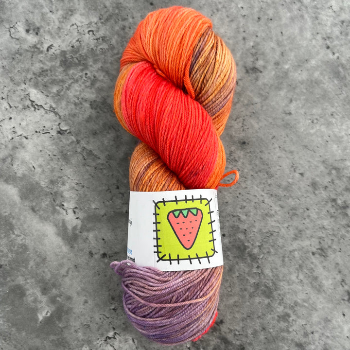 Strawberry Patches Yarns // Sock Yarn // 4ply