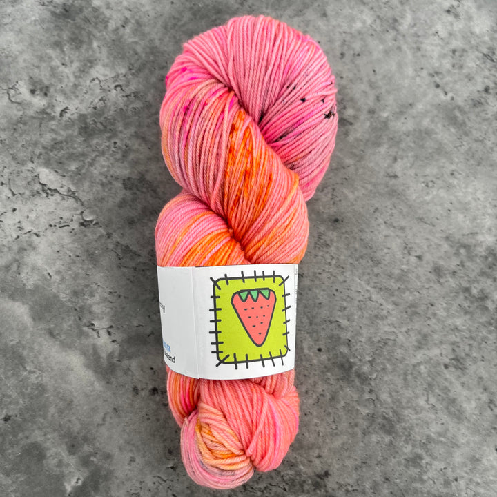Strawberry Patches Yarns // Sock Yarn // 4ply