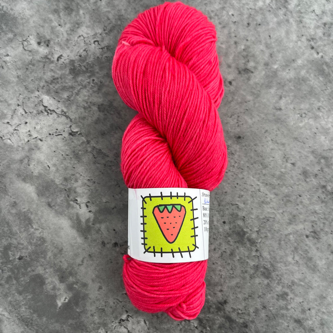 Strawberry Patches Yarns // Sock Yarn // 4ply
