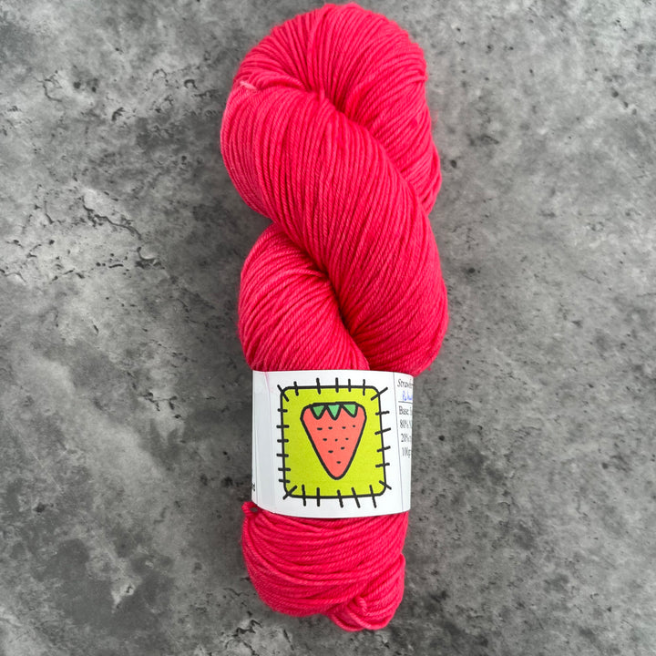 Strawberry Patches Yarns // Sock Yarn // 4ply