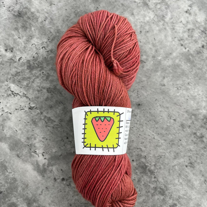 Strawberry Patches Yarns // Sock Yarn // 4ply