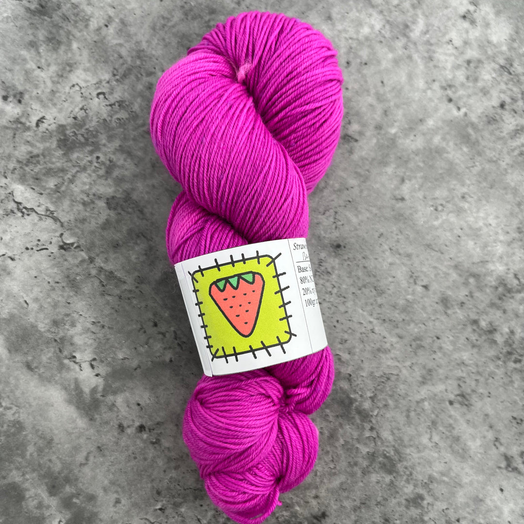 Strawberry Patches Yarns // Sock Yarn // 4ply