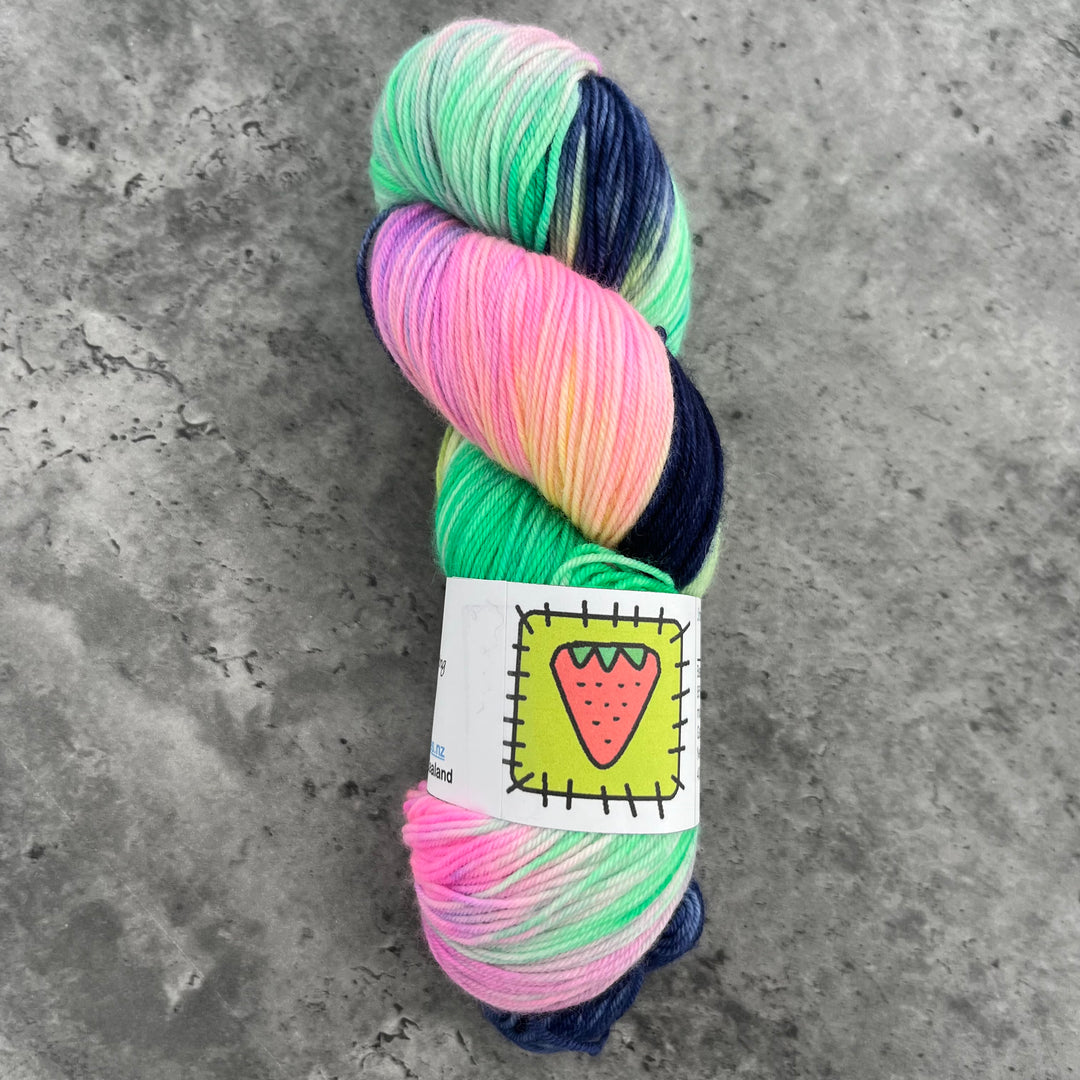 Strawberry Patches Yarns // Sock Yarn // 4ply