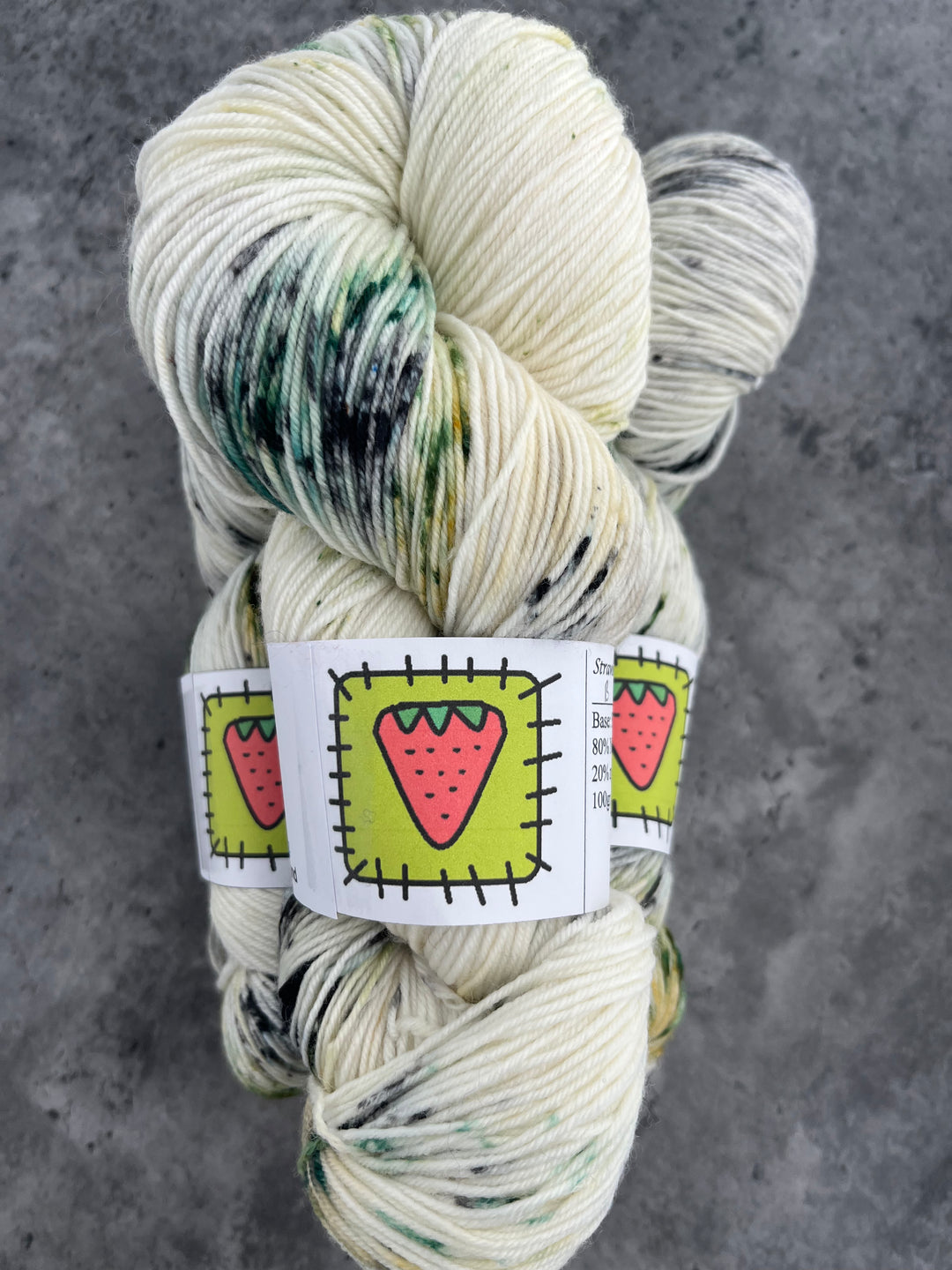 Strawberry Patches Yarns // Sock Yarn // 4ply