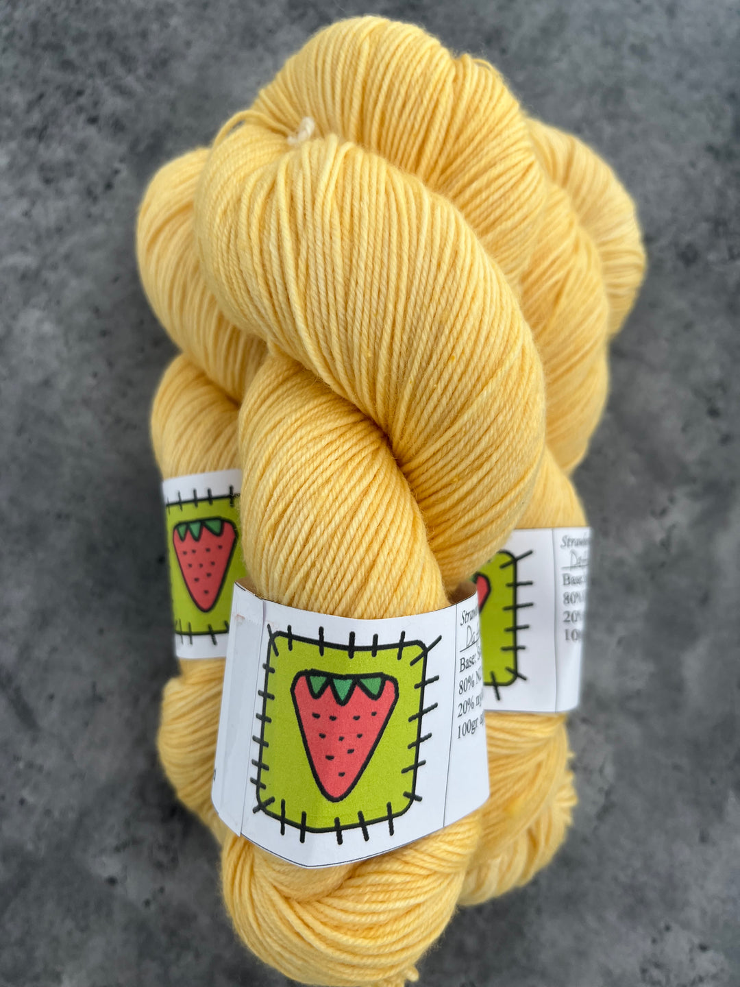 Strawberry Patches Yarns // Sock Yarn // 4ply