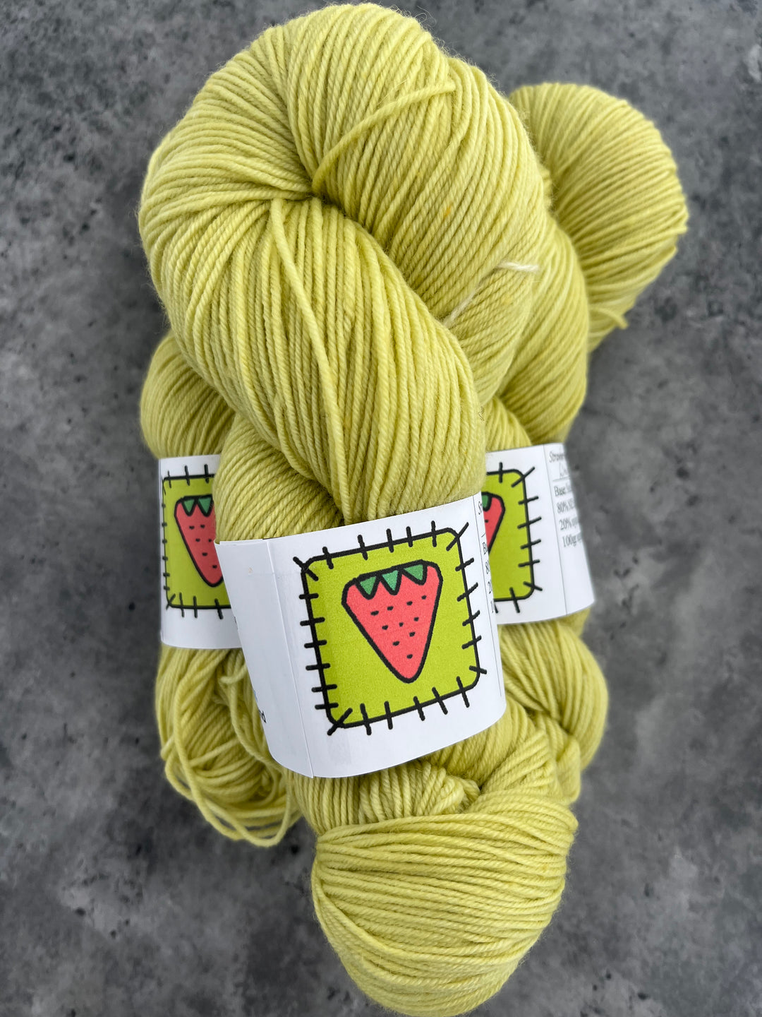 Strawberry Patches Yarns // Sock Yarn // 4ply