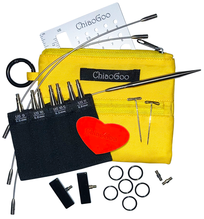 ChiaoGoo Twist Shorties Set