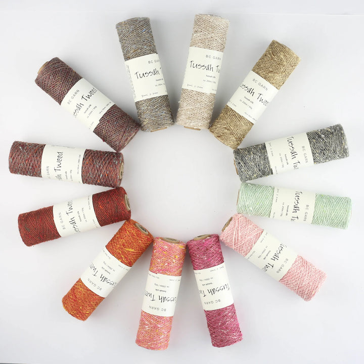 BC Garn Tussah Tweed // 3ply light fingering