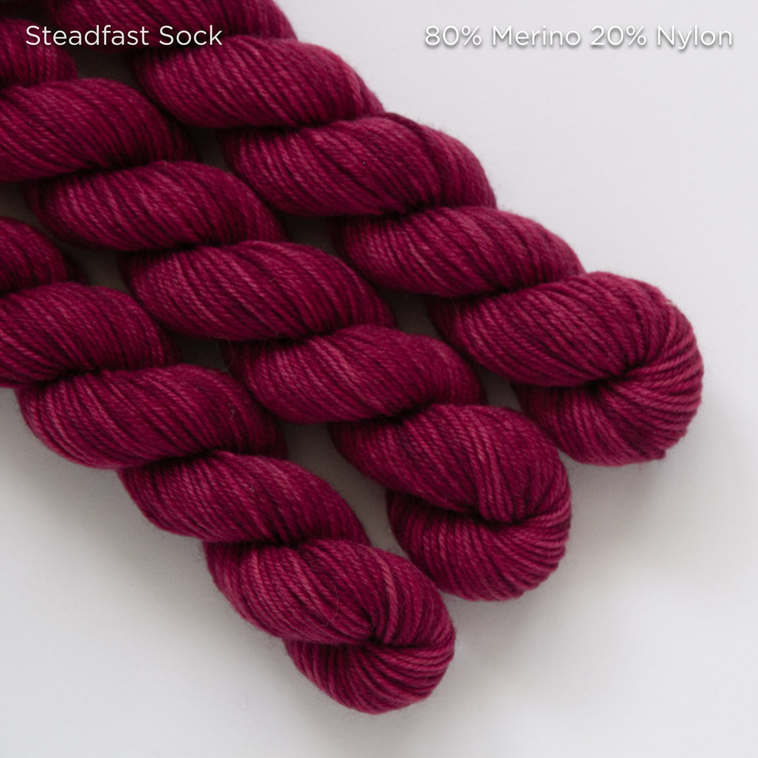 Mrs Peacock Yarns Sock Petites // Mini Skeins