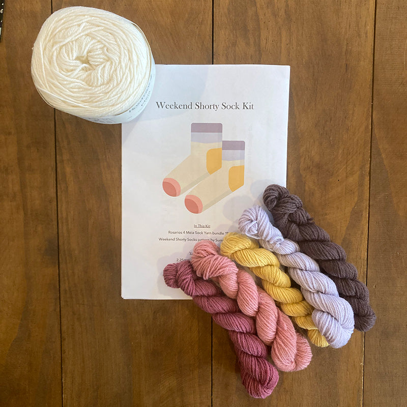 Weekend Shorty Sock Kits