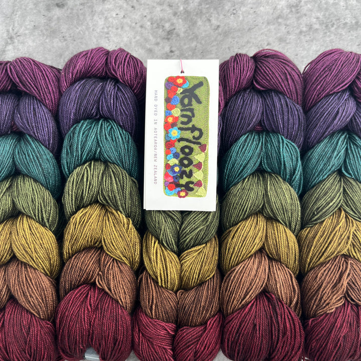 Yarnfloozy Machinist Mini Skein Plaits 4ply