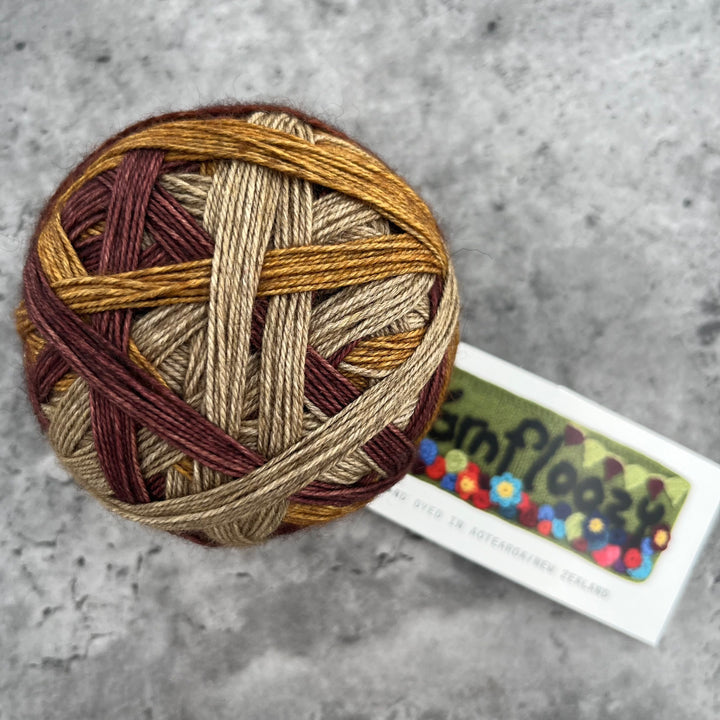 Yarnfloozy Machinist Sock SELF STRIPING 4ply