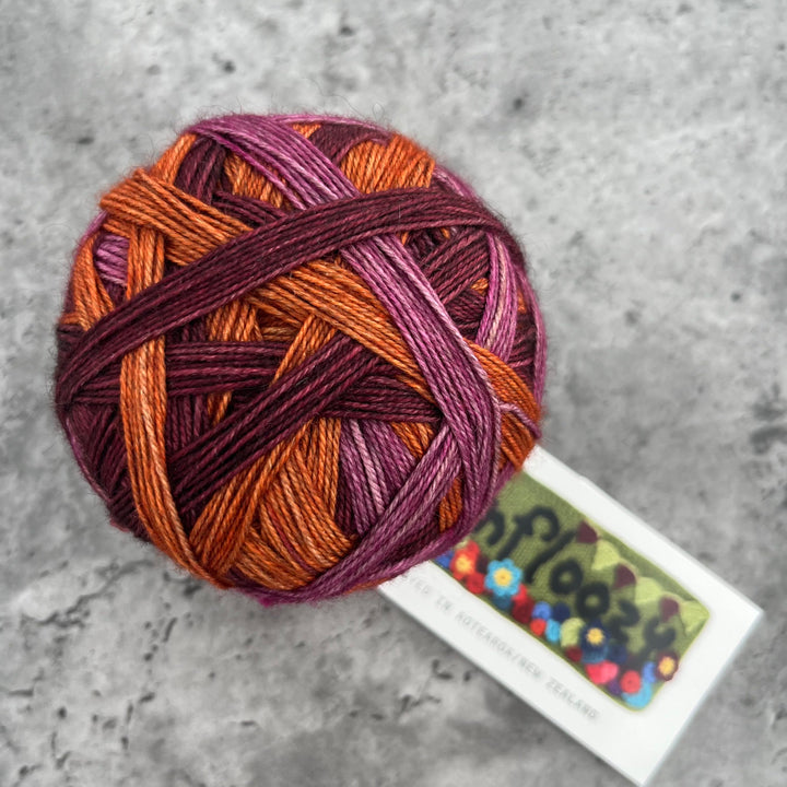 Yarnfloozy Machinist Sock SELF STRIPING 4ply