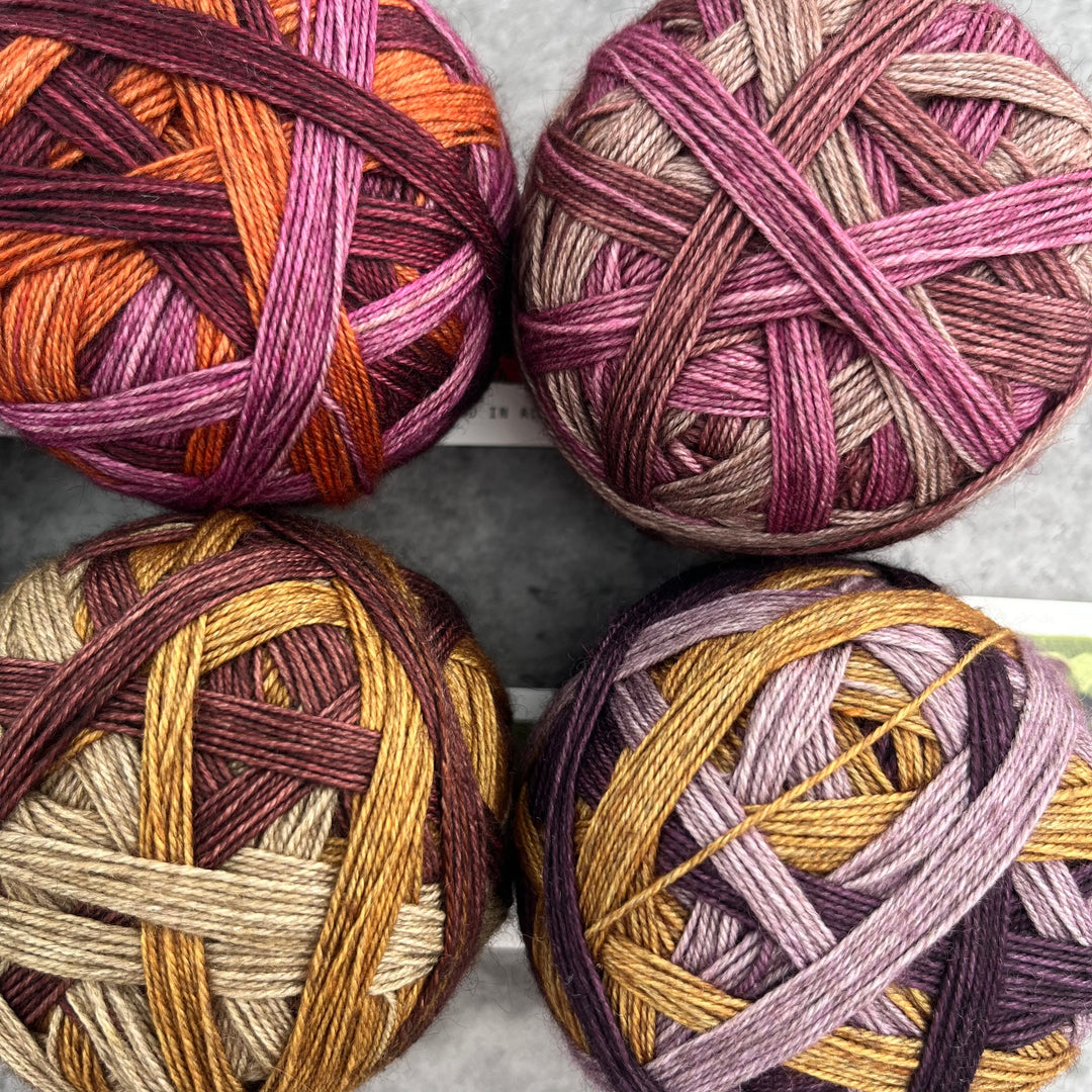 Yarnfloozy Machinist Sock SELF STRIPING 4ply