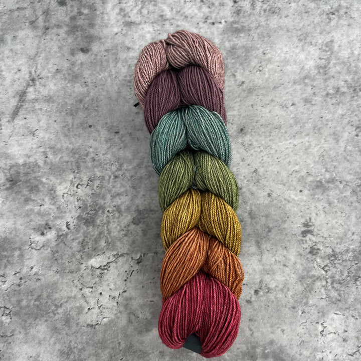 Yarnfloozy Machinist Mini Skein Plaits 4ply