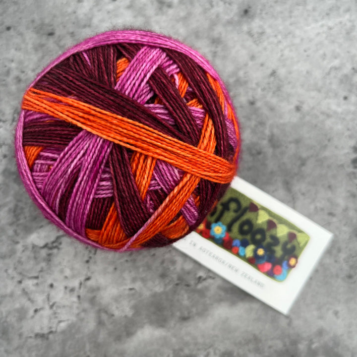 Yarnfloozy Workhorse Sock SELF STRIPING 4ply