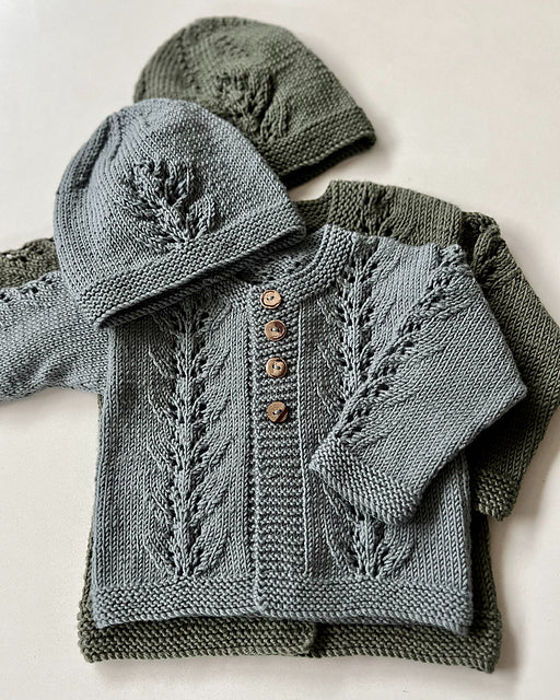 Abby Cardigan & Hat by The Kiwi Stitch & Knit Co - Printed Pattern