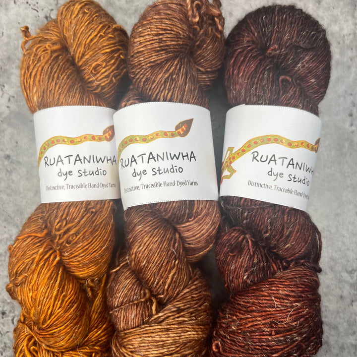 Ruataniwha Dye Studio Merino Linen // 4ply