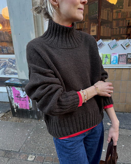 Hannah Sweater O-neck by Petite Knit - Printed Pattern