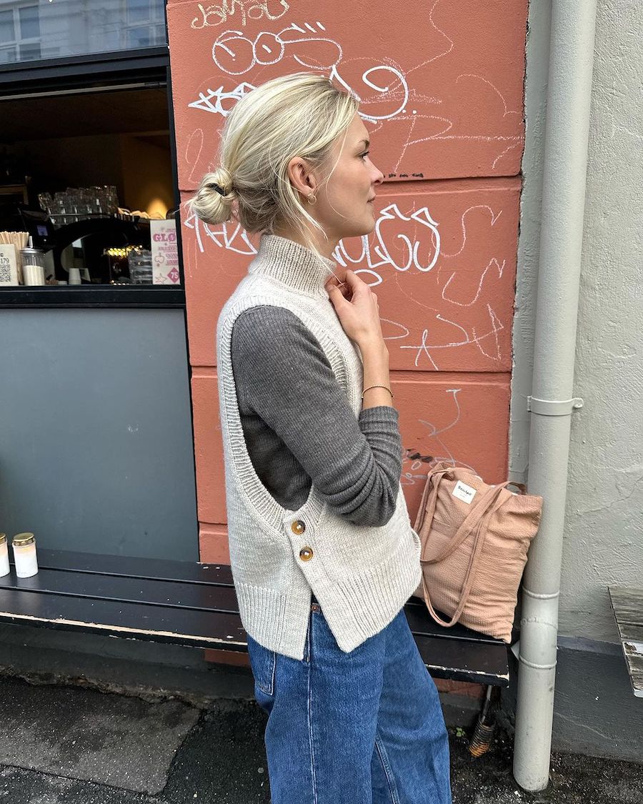 Lulu Slipover by Petite Knit - Printed Pattern
